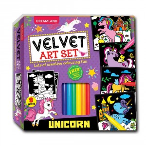 Dreamland Velvet Art Set - Unicorn